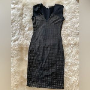 SALE⭐️ Rachel Roy Metallic and Black Sheath Dress